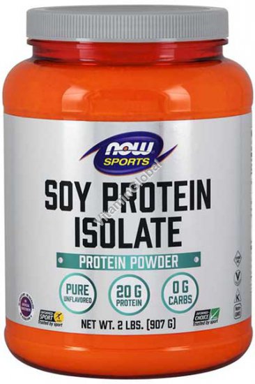 Soy Protein Isolate 907g - NOW Foods