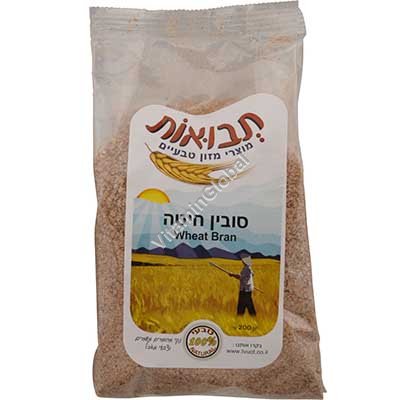 Kosher Wheat Bran 200g - Tvuot