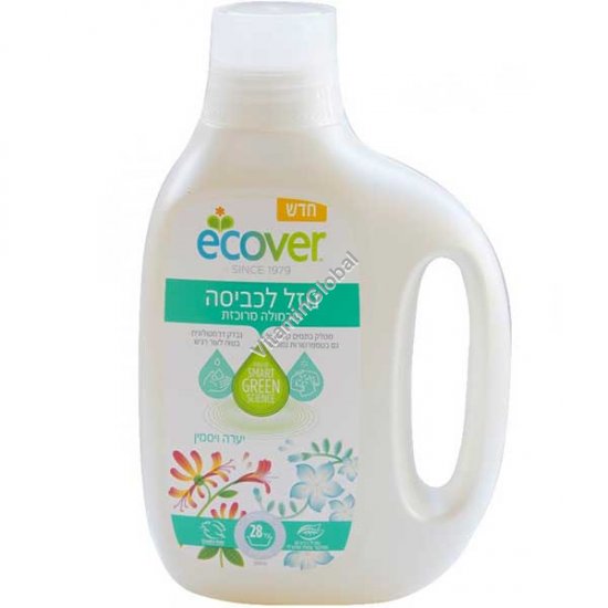 Concentrated Bio Laundry Liquid Honeysuckle & Jasmine 850ml - Ecover