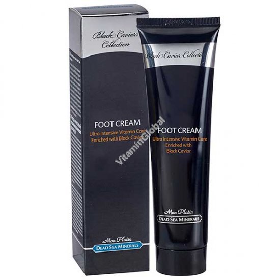 Ultra Intensive Vitamin Foot Care Cream Enriched with Black Caviar 100ml (3.4 fl. oz.) - Mon Platin