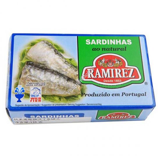 Sardines In Light Brine 125g - Ramirez