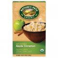 Organic, Apple Cinnamon Instant Oatmeal (8 Packets) 400g (17 oz) - Nature's Path