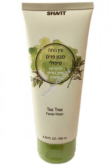 Tea Tree Skin Clearing Facial Wash 200ml (6.76 fl oz) - Shavit