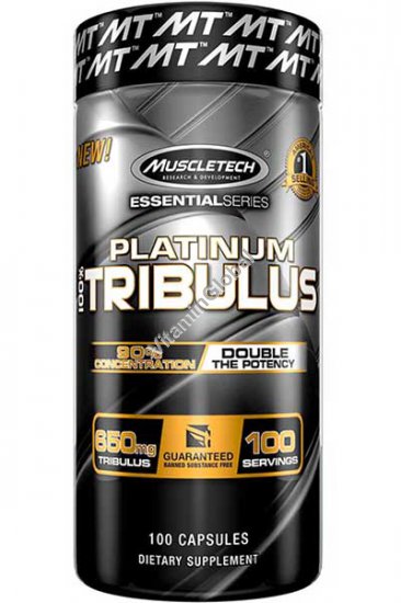 Platinum Tribulus 650 mg 100 capsules - MuscleTech