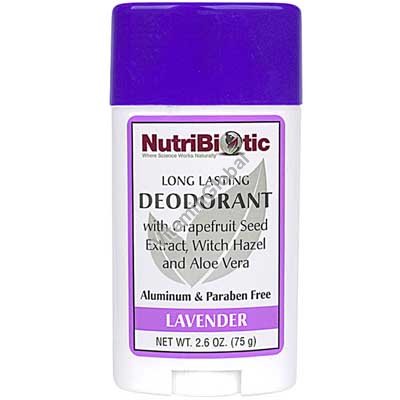 Lavender Deodorant Stick, 75g - NutriBiotic