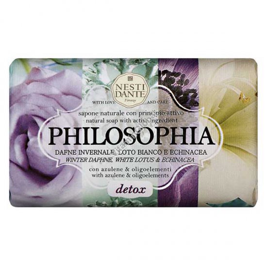 Philosophia, Detox Natural Soap Bar 250g - Nesti Dante