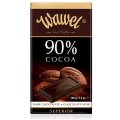 Dark Chocolate 90% cocoa 100g (3.5 oz.) - Wawel