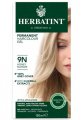 Permanent Haircolor Gel, 9N Honey Blonde - Herbatint Permanent Haircolor Gel, 9N Honey Blonde - Herbatint