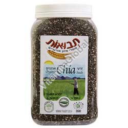 Organic Chia Seeds 300g - Tvuot