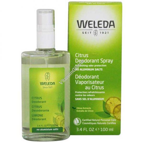 Citrus Deodorant Spray 100ml - Weleda