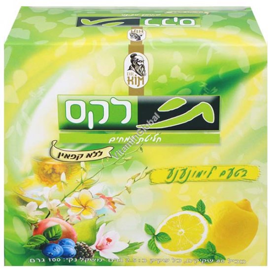 Tea Lax Lemon & Mint Flavor 40 Tea Bags - Dr. Kim