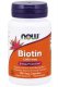 Biotin 1000 mcg 100 capsules - Now Foods