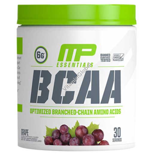 BCAA Powder Grape Flavor 0.52 LBS (235g) - MusclePharm