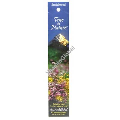 Sandalwood Natural Incense Sticks 10g - Auroshikha