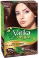 Henna Hair Colours Natural Brown 60g (6 sachets of 10g each) - Vatika