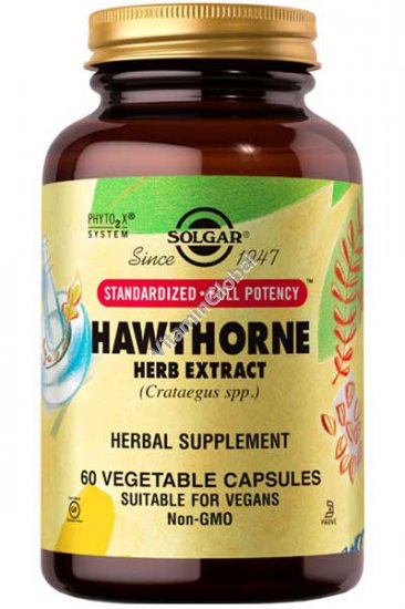 Hawthorne Herb Extract 60 Vcaps - Solgar