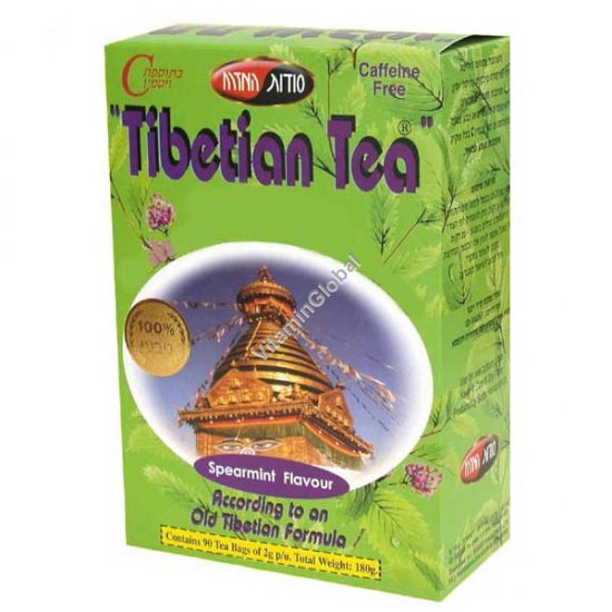 Tibetian Tea Spearmint Flavour 90 bags - Oriental Secrets