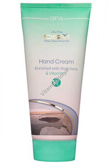 Hand Cream Enriched with Aloe Vera & Vitamin E 100 ml (3.4 fl. oz) - Mon Platin DSM