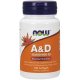 Vitamin A & D 100 Softgels - Now Foods