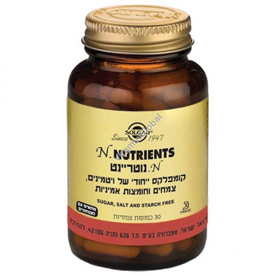 N. Nutrients 30 capsules - Solgar