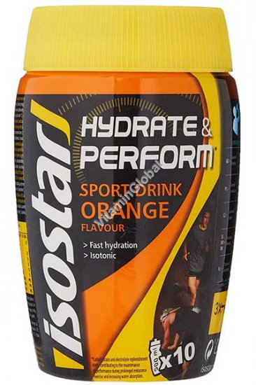 & Perform Sport Drink Orange Flavour 400g - IsoStar