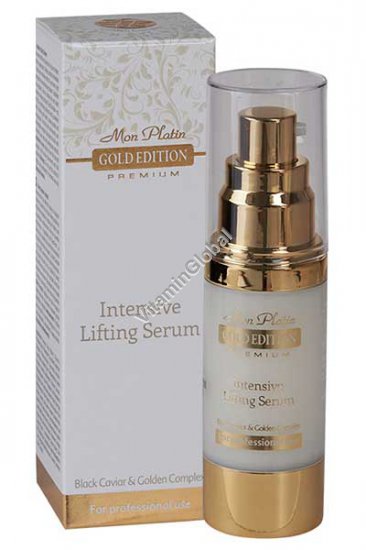 Intensive Lifting Serum Enriched With Black Caviar, Gold Edition (1.02 fl. oz) 30ml - Mon Platin