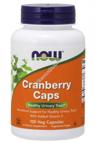 Cranberry Caps 100 Veg Capsules - NOW Foods