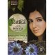 Henna Hair Color, Natural Black 1, 60g (6 sachets of 10g each) - Vatika