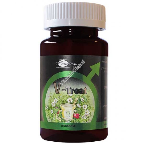 V-Treat Herbal Sexual Performance Enhancer 60 caps - Homeotreat Lab