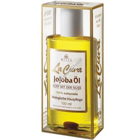 Cold Pressed, Natural Jojoba Oil 100 ml - Wilco La Cura