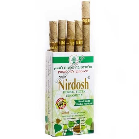 Herbal cigarettes nicotine & tobacco free 10 cigarettes - Nirdosh