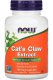 Standardized Cat's Claw Extract 120 Veg Capsules -Now Foods