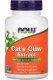 Standardized Cat's Claw Extract 120 Veg Capsules -Now Foods