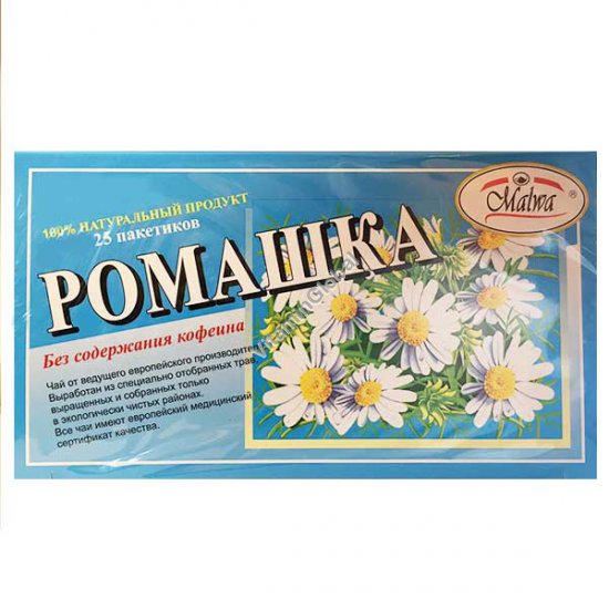 Chamomile Tea 25 tea bags - Malwa