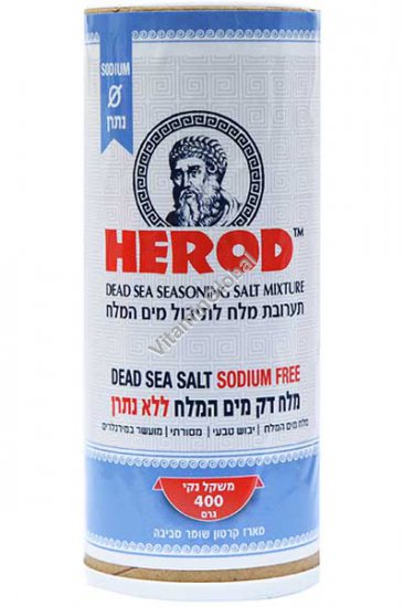 Kosher Sodium-Free Dead Sea Salt 400g - Herod