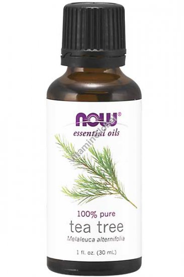 Pure Tea Tree Oil 30ml - Now Essential Oils