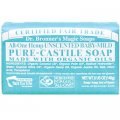 Hemp Unscented Baby-Mild Pure Castile Soap 140g (5 US OZ) - Dr. Bronner