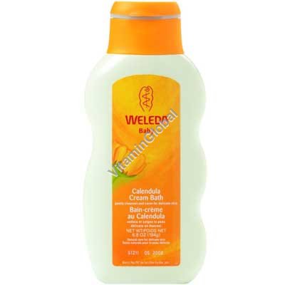 Calendula Baby Cream Bath 6.8 OZ (194 g) - Weleda