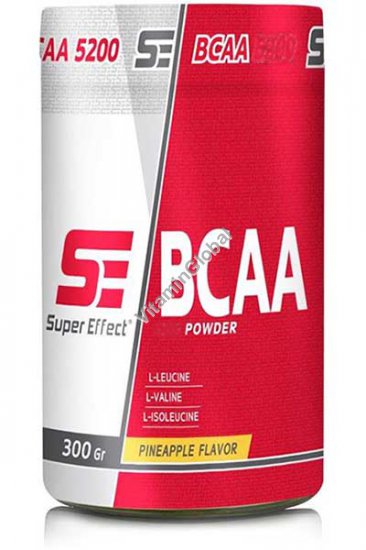 Kosher BCAA 4500 Powder Pineapple Flavor 300g - Super Effect