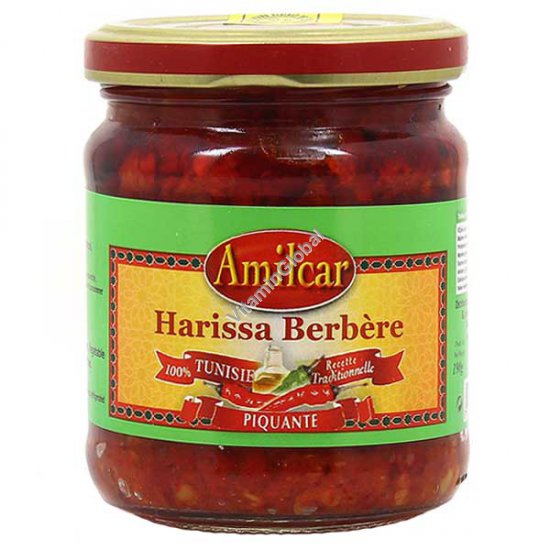 Natural Tunisian Berber Harissa 190g - Amilcar