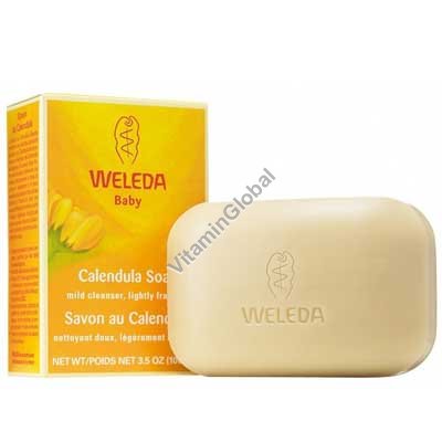 Natural Calendula Soap 100g - Weleda