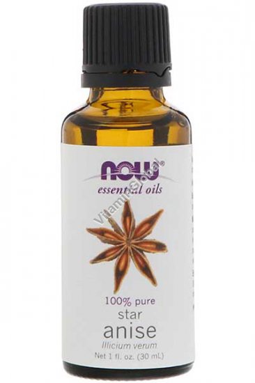 Star Anise Pure Essential Oil 30 ml - Now Essential Oils