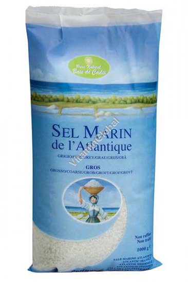 Coarse Atlantic Sea Salt 1kg (2.2 lbs) - Infosa