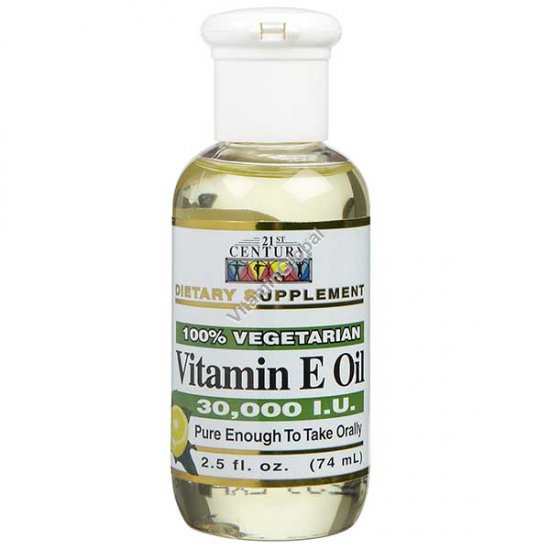 Liquid Vitamin E 74ml (2.5 fl. oz.) - 21st Century