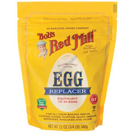 Gluten Free Vegan Egg Replacer 340g (12 OZ) - Bob\'s Red Mill