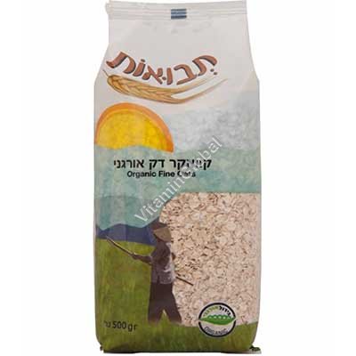 Organic Fine Oats 500g - Tvuot