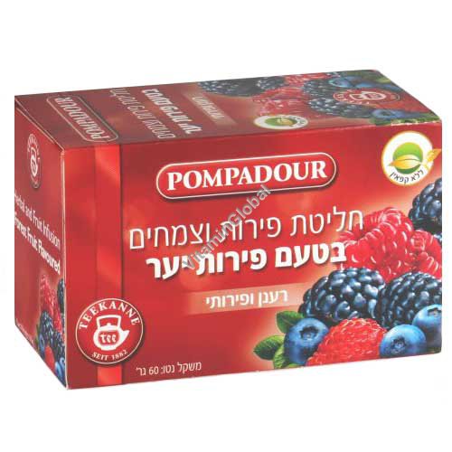 Forest Fruit Infusion 20 tea bags - Pompadour