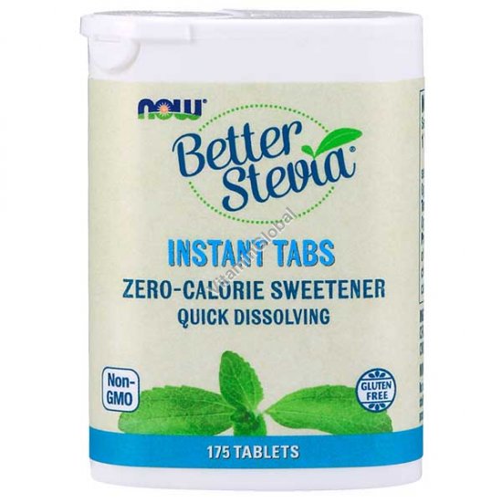 Better Stevia 175 instant tablets - Now Foods