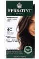 Permanent Haircolor Gel, 4C Ash Chestnut - Herbatint