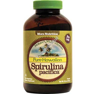 Pure Hawaiian Spirulina Powder 454g (16 oz.) - Nutrex